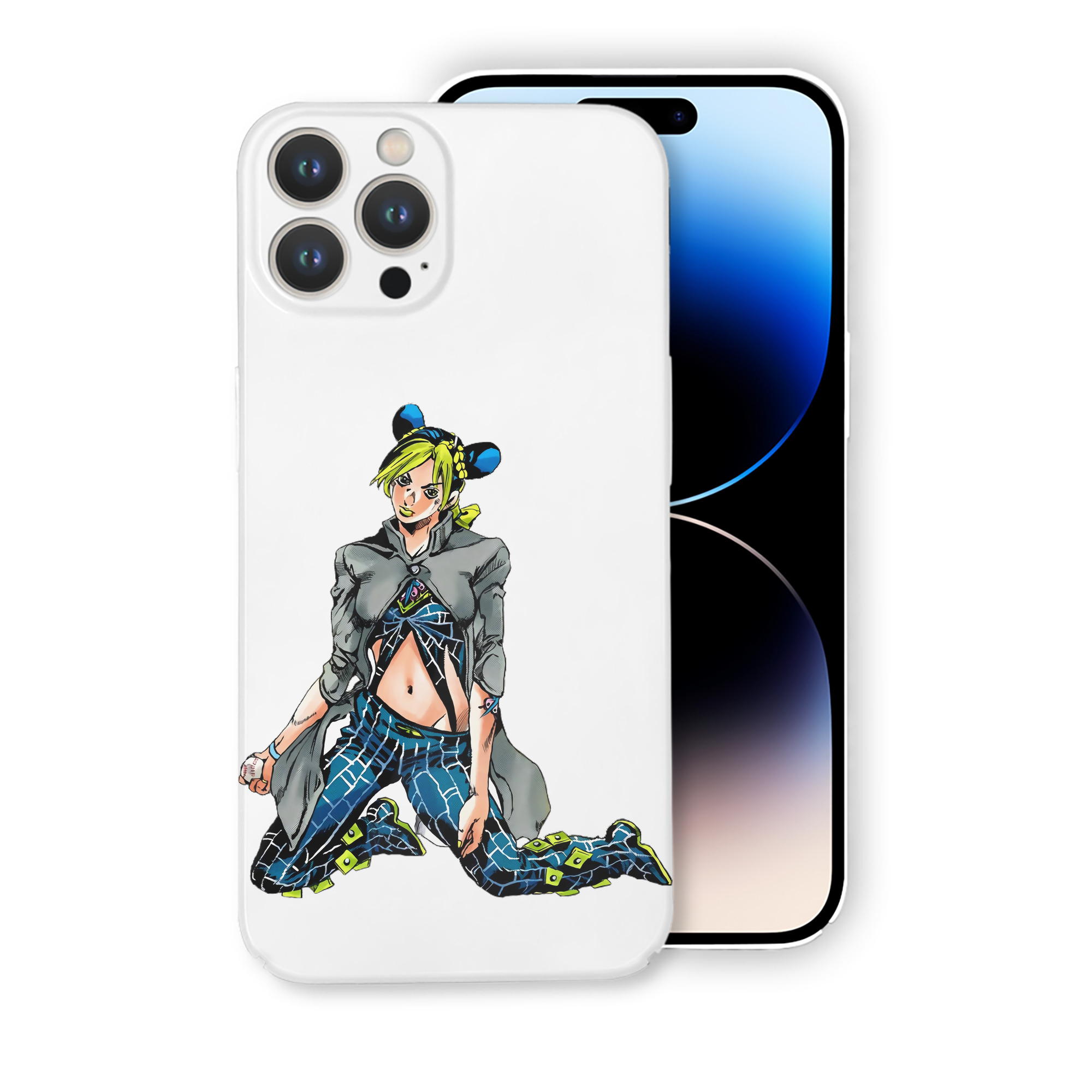（画像用） "ジョジョの奇妙な冒険 くうじょう ジョリーン JoJo's Bizarre Adventure Jolyne Cujoh " 【iPhone 14シリーズ対応】ハードケース
